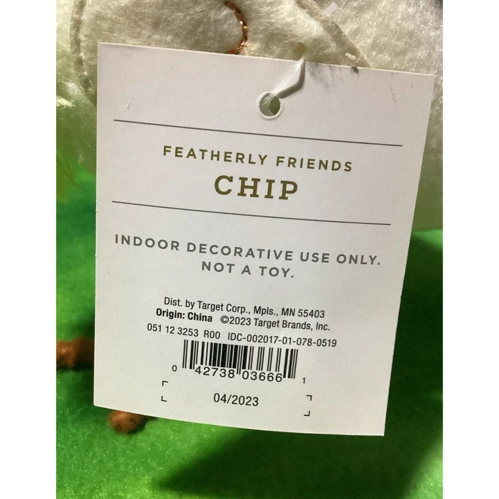 Target Featherly Friends Felt Bird Loch 2023 Chip 2023 Wondershop Winter